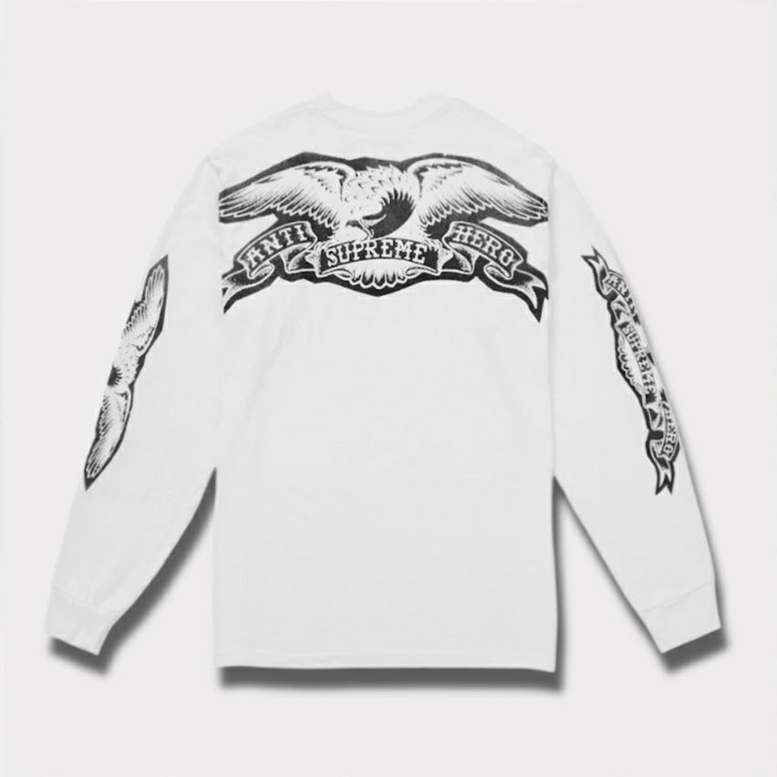 Supreme シュプリーム 2025AW ANTIHERO Eagle L/S Tee アンタイ
