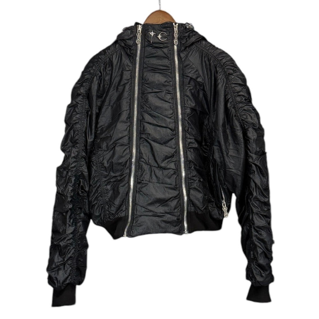 THUG CLUB サグクラブ 24AW NYLON JUMPER ダブルジップナイロン