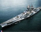 1943年8月26日、大西洋を航行中のフランス海軍戦艦リシュリュー