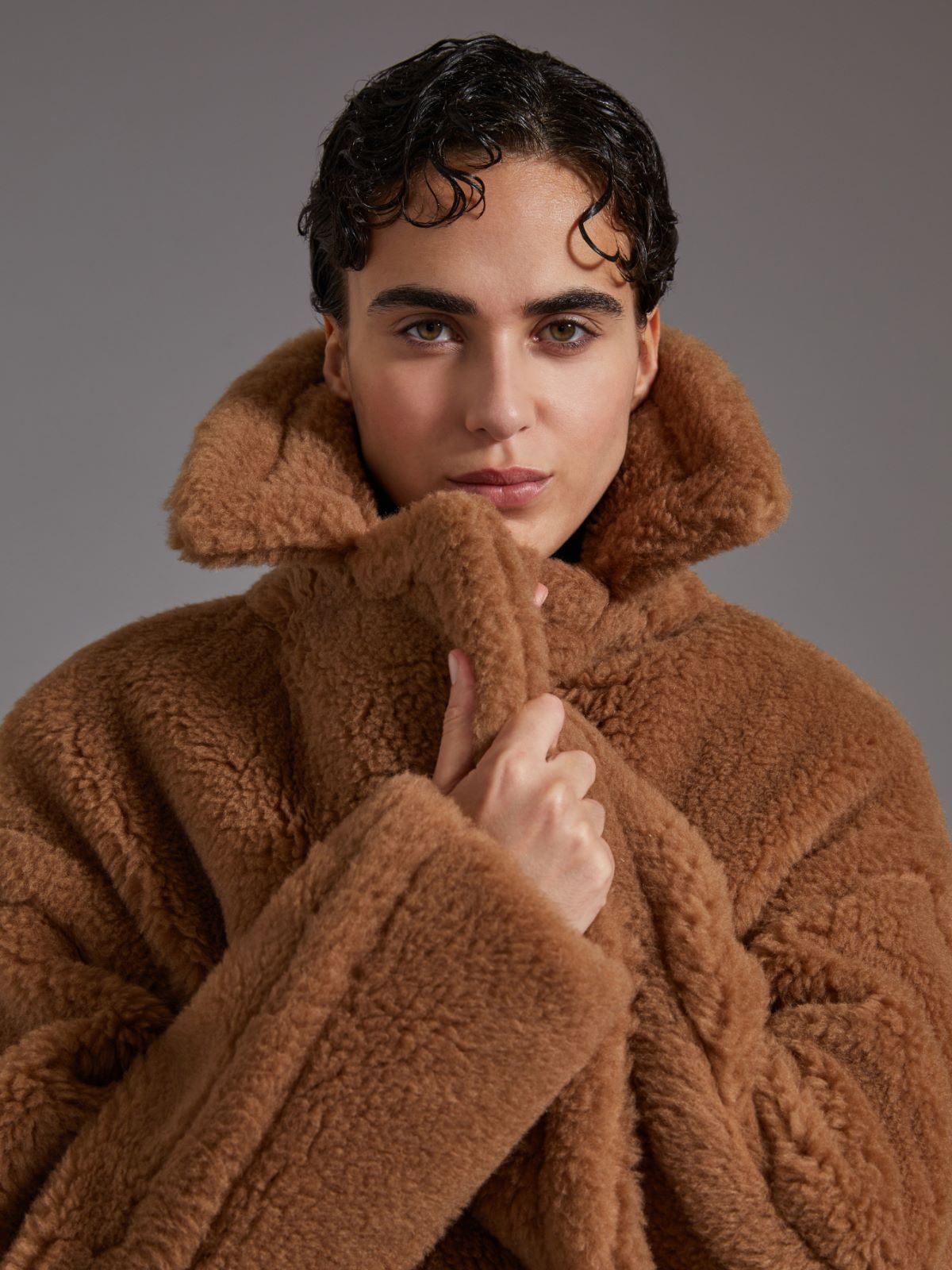 テディ] テディベア アイコン コート, camel | Max Mara
