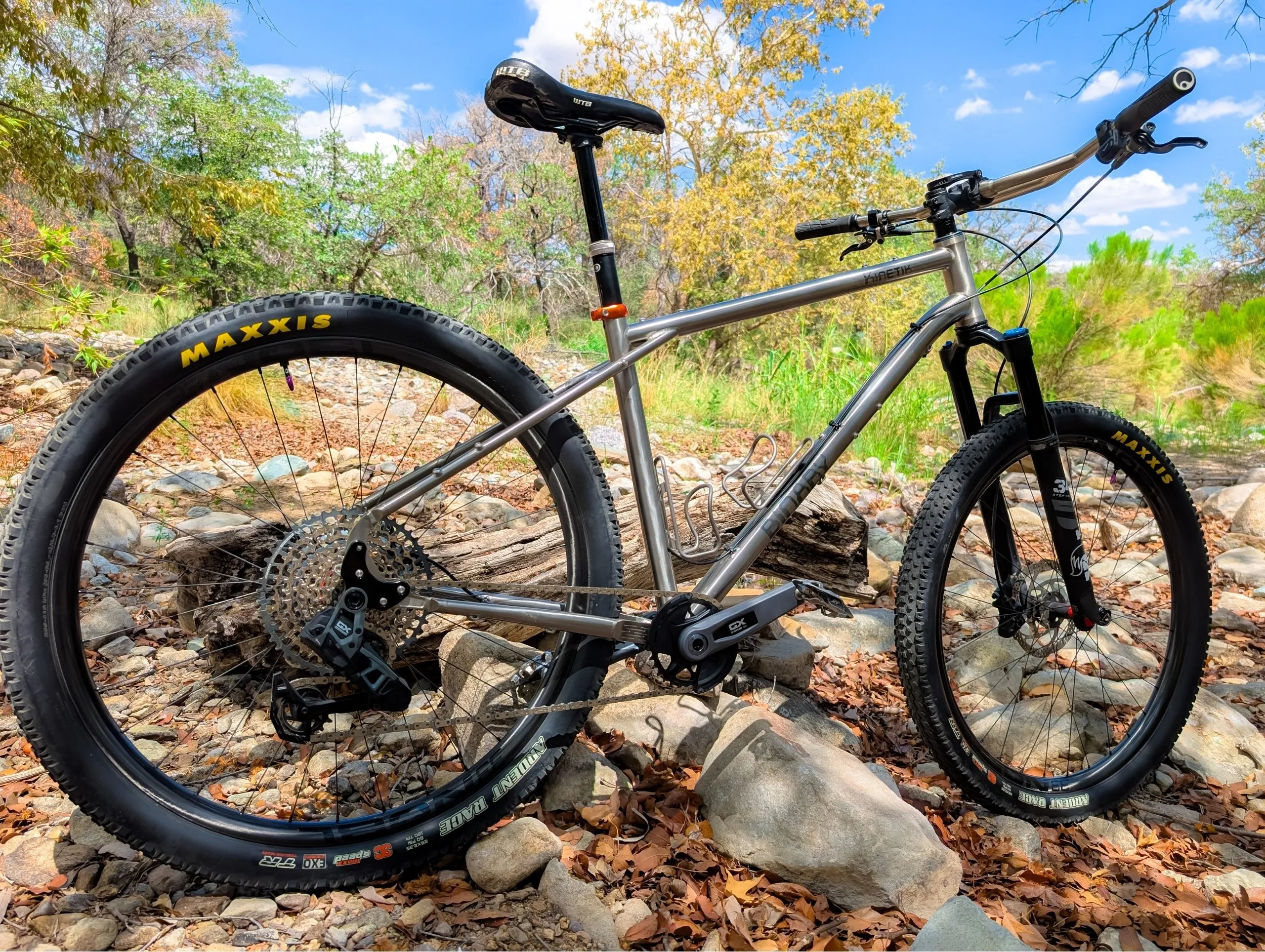 Kinetik Titanium Bikepacking & Expedition Bike Frame | Binary Bicycles