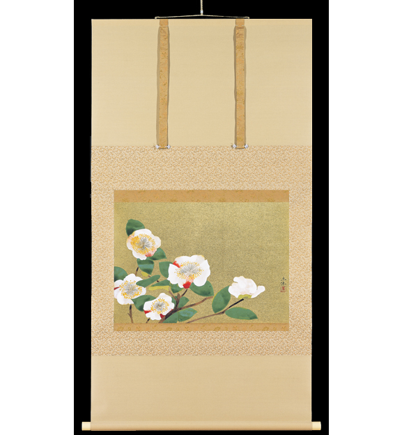 椿（軸装）※販売終了 | 商品紹介 | 美術品複製画販売サイト | 美術趣味