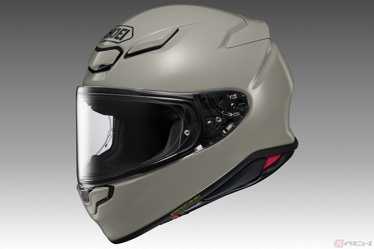 ヘルメットもオシャレに決めたい！ SHOEIがピュアスポーツフルフェイス