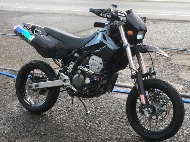 売約済み】カワサキ Dトラッカーが入荷しました。 | バイクパーツの