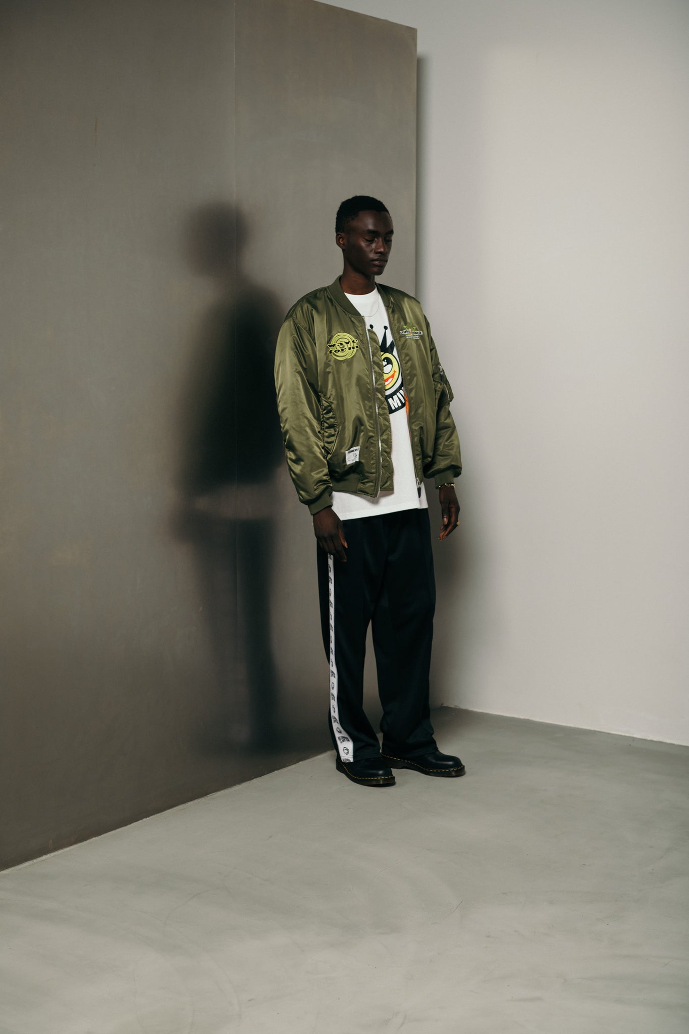 Embroidered Logo Ma-1 – BILLIONAIRE BOYS CLUB / ICECREAM OFFICIAL