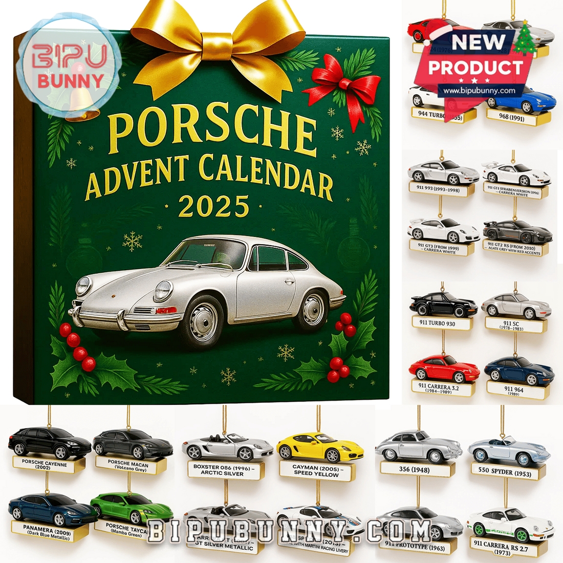 Porsche Advent Calendar 2025 - Bipubunny Store