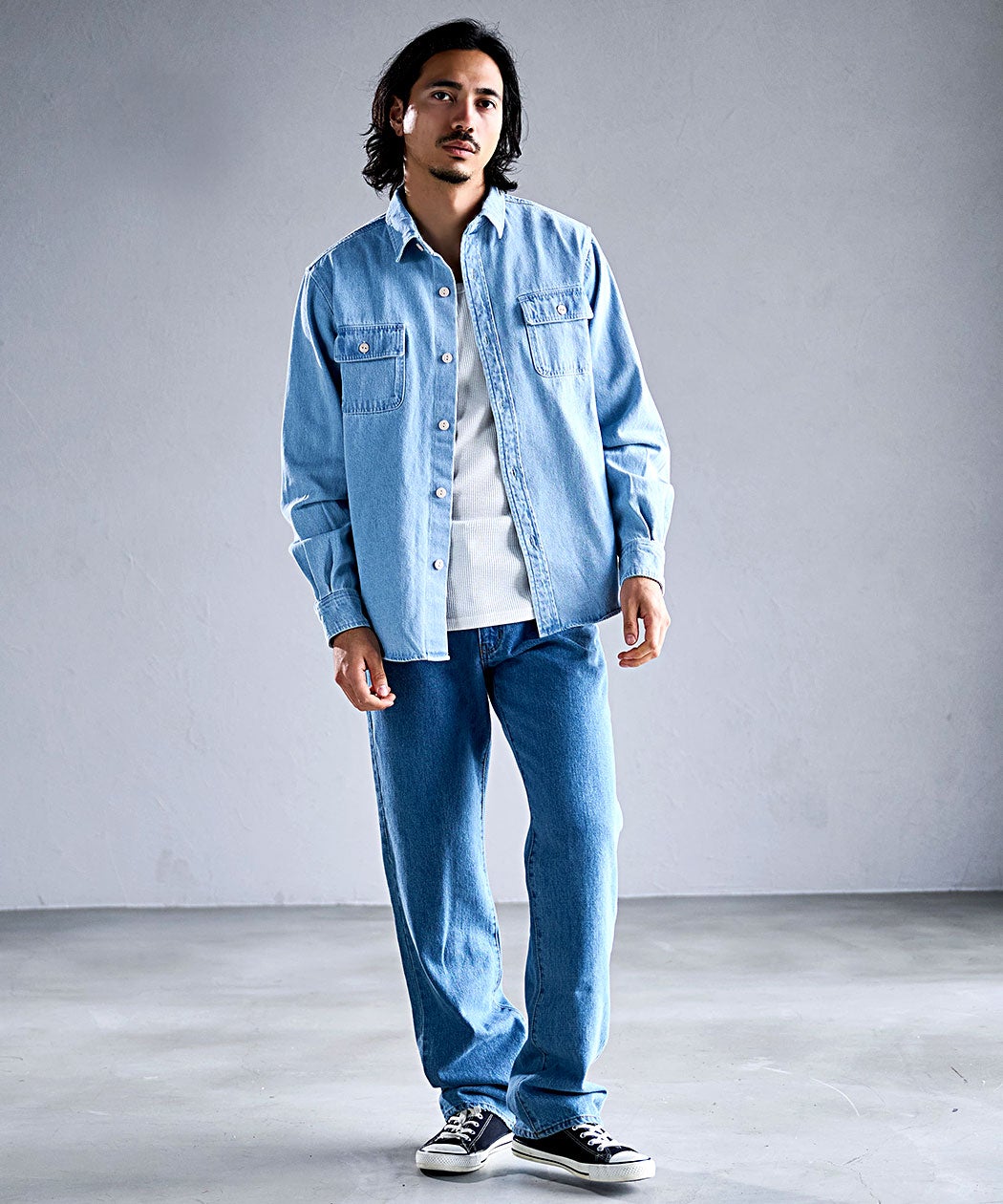 Bitter select【ビターセレクト】デニムシャツ/全4色