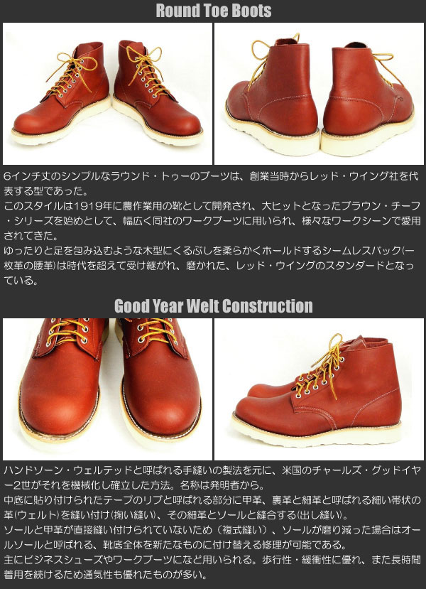 正規販売店RED WING(レッドウィング) 8166 6