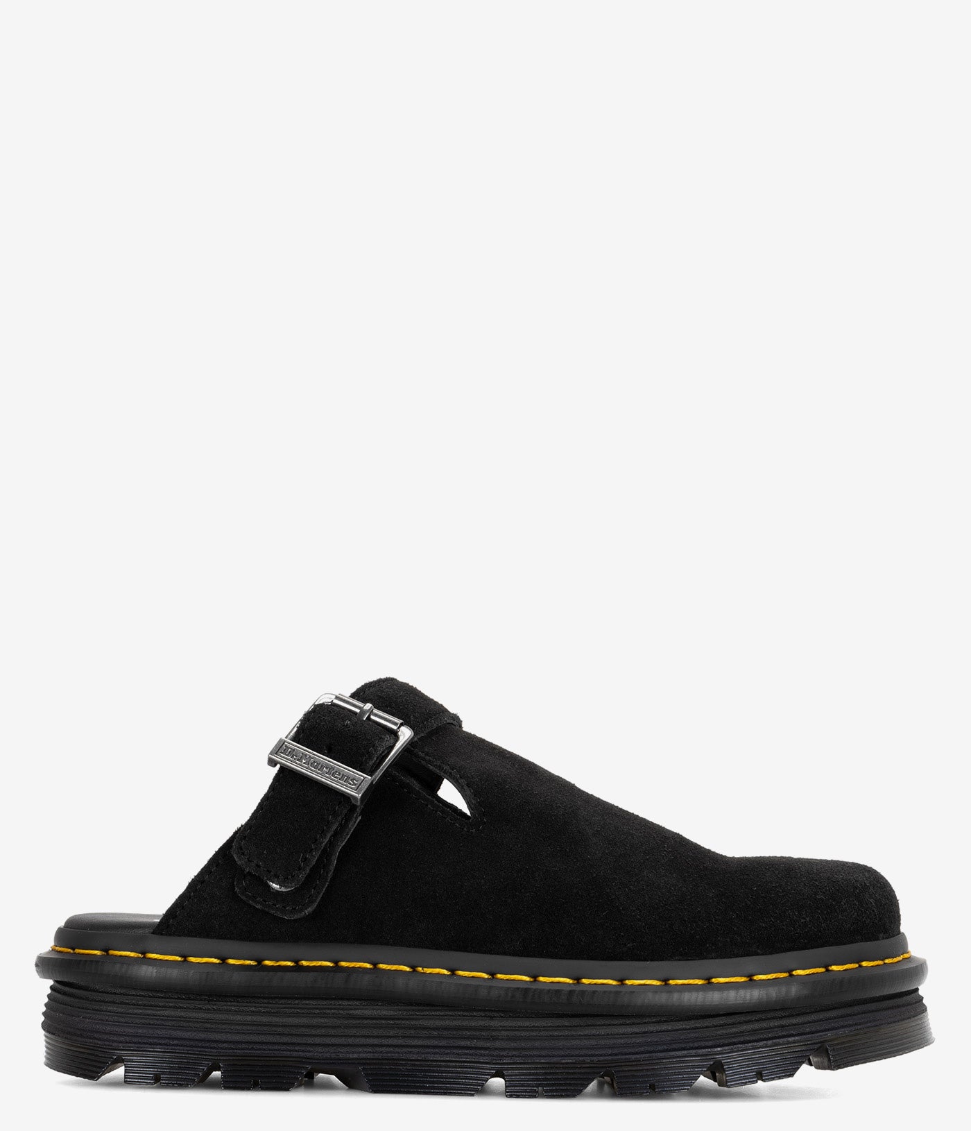 Dr. Martens Zebzag Suede Slingback Platform Mule | Boot World