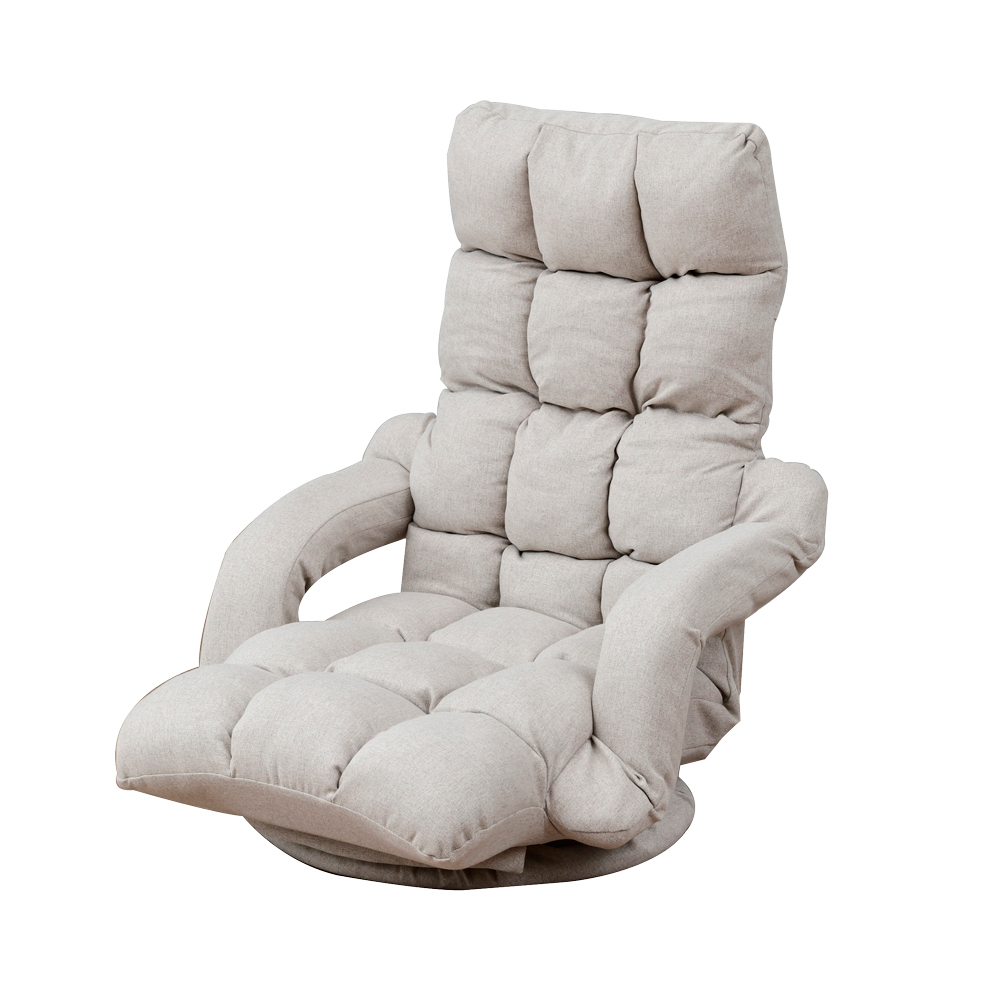 商品情報_肘掛け付き回転座椅子（座面高さ22cm） | 山善の商品情報