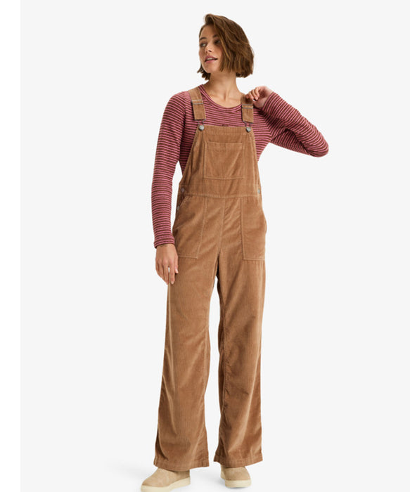 OUTLET】Roxy TRAILBLAZER OVERALL ウィメンズ コーデュロイサロペット