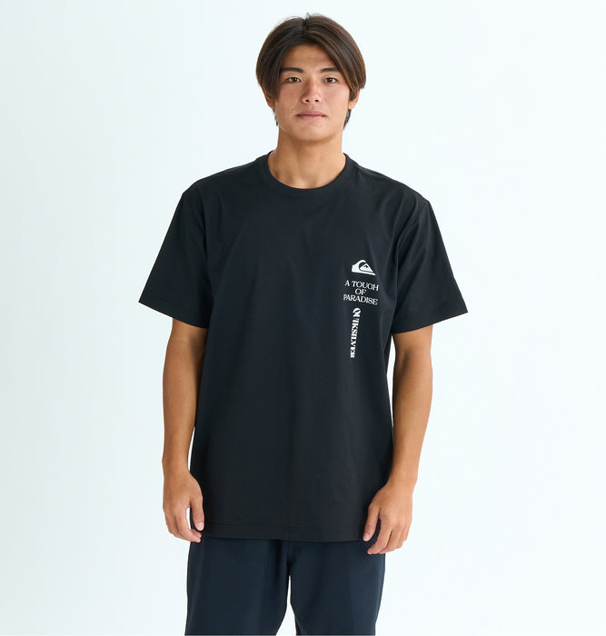 OUTLET】QUIKSILVER メンズ VERTICAL LOGO SS 半袖ラッシュガード