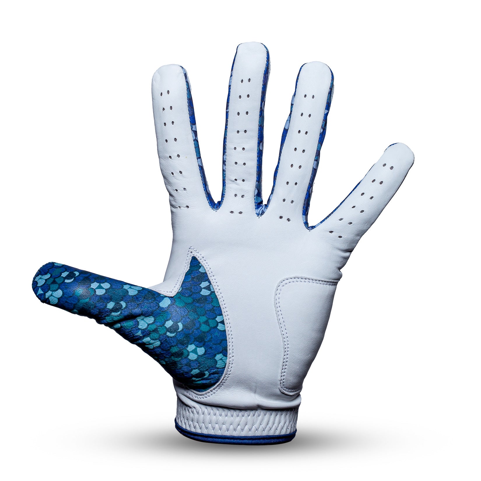 Bogey Bros Golf Co | Funny Golf Gloves | Whale Tail - Navy - Glove