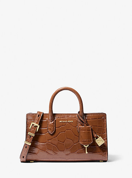 Michael Kors MK Scarlett Extra-Small Crocodile Embossed Leather