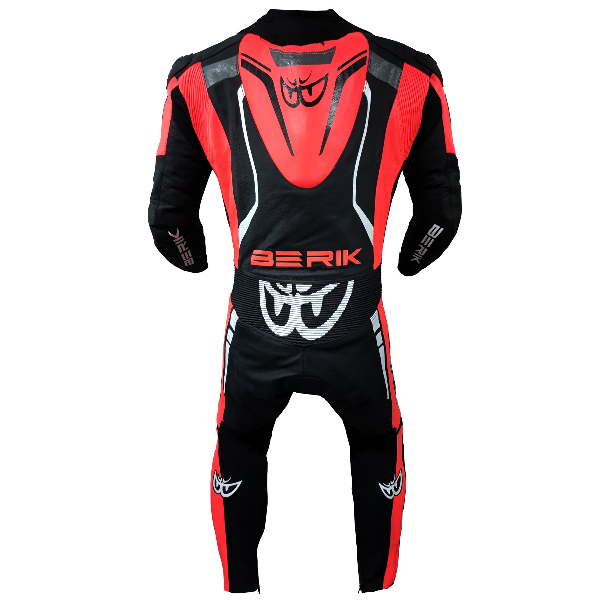 LS1-171334-N-BK BLACK/RED BERIK RACINGSUITS