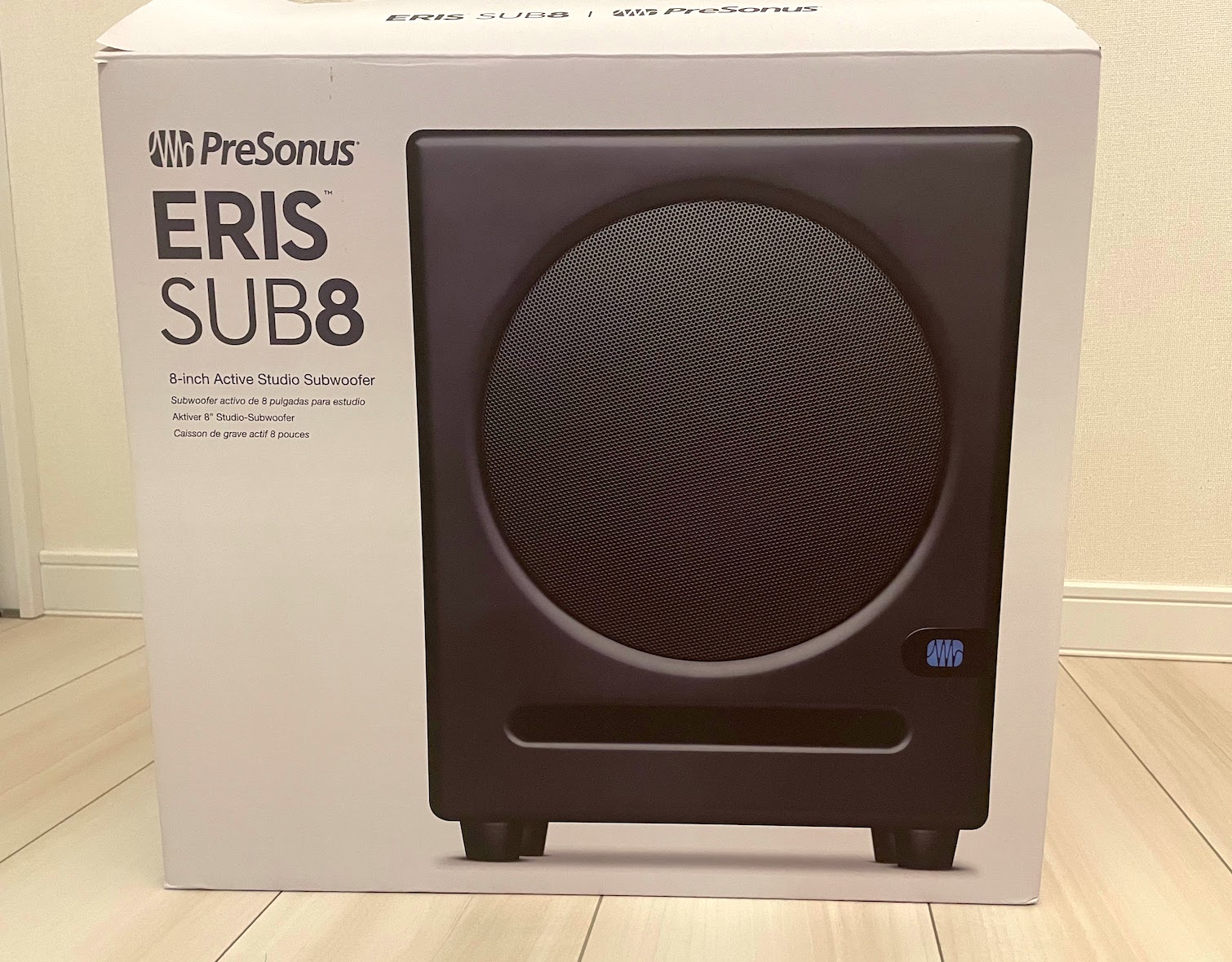 Presonus「Eris Sub8」は音楽制作用サブウーファーの