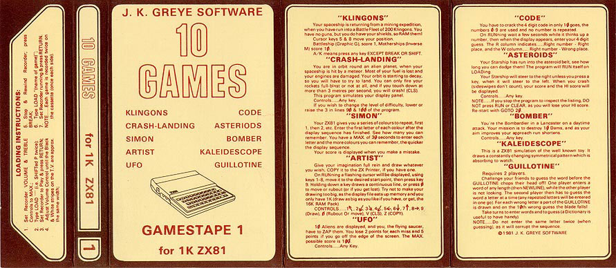 OneSwitch.org.uk blog: 10th: ZX81 Asteroid (one-button game)