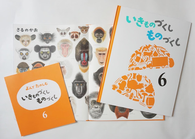 大型図鑑絵本「いきものづくし ものづくし」6巻