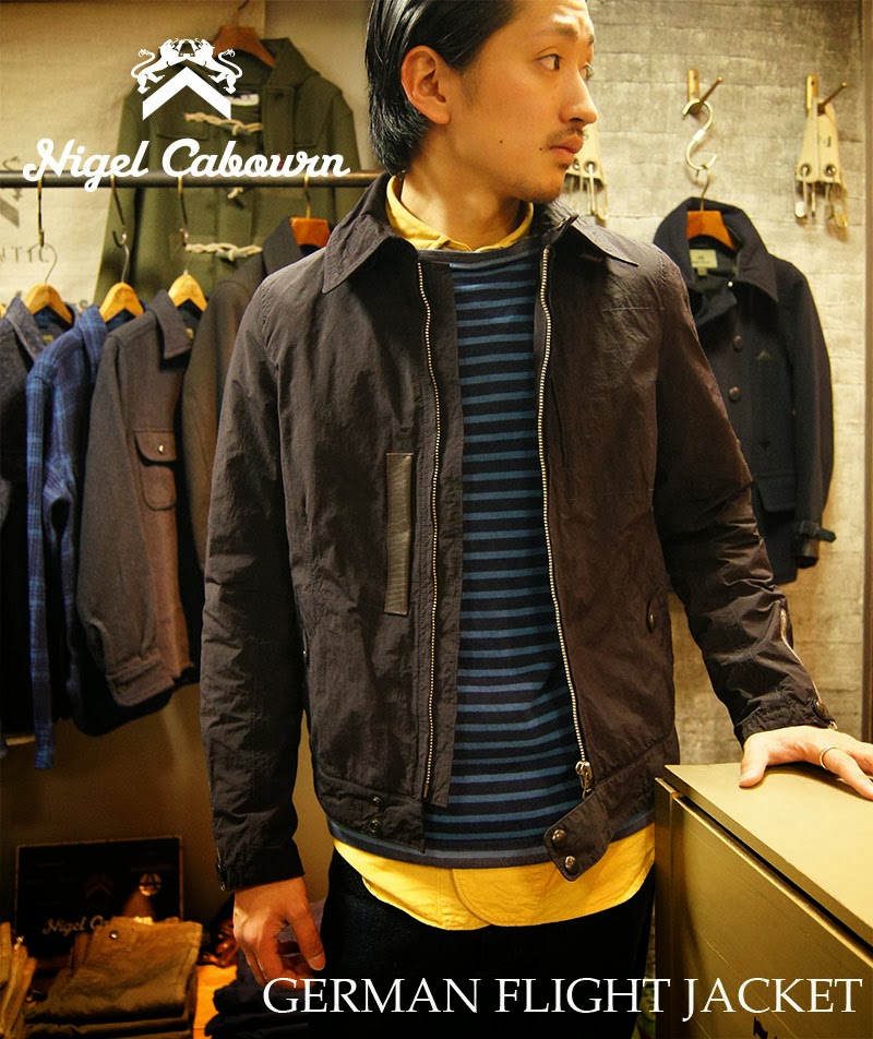 Nigel Cabourn / ナイジェル・ケーボン: GERMAN FLIGHT JACKET