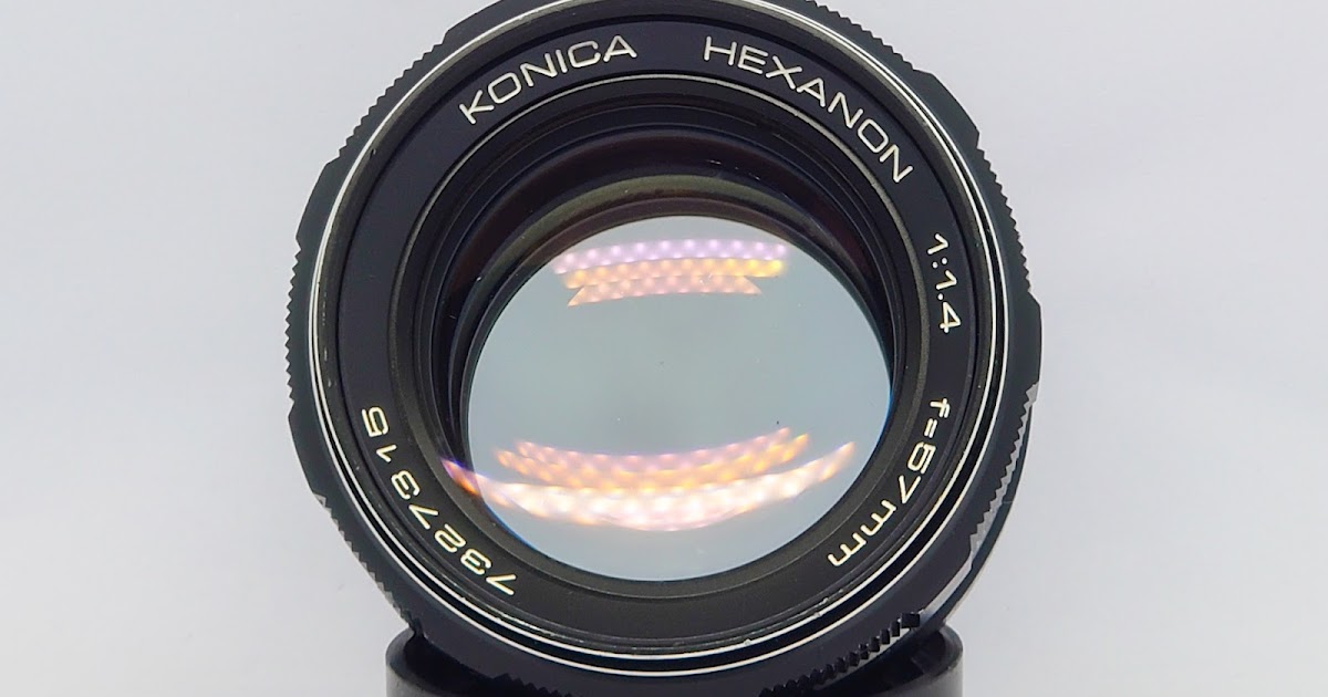 アリバイ日記: 【オールドレンズ】6枚玉の標準レンズ Konica AR