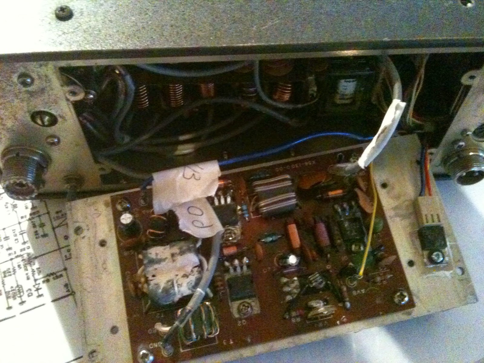 EI3FEB: Trio TS-120v repair - part 1