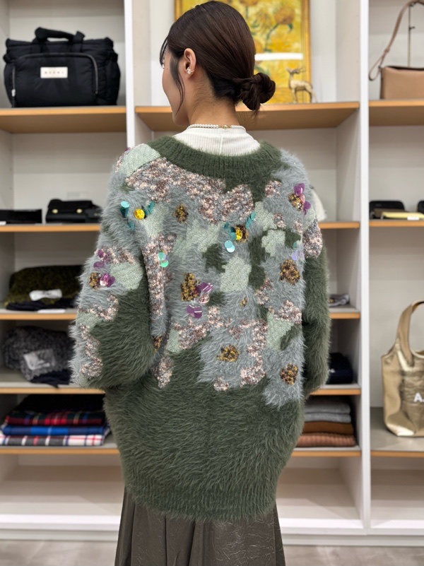フワフワでキラキラ✨【COEL】のシャギーカーディガン | baybrook