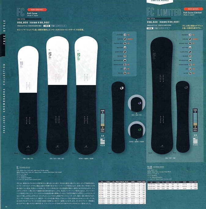 22-23ニューモデル OGASAKA(オガサカ) FC/ FC LIMITED/FC-S(エフシー