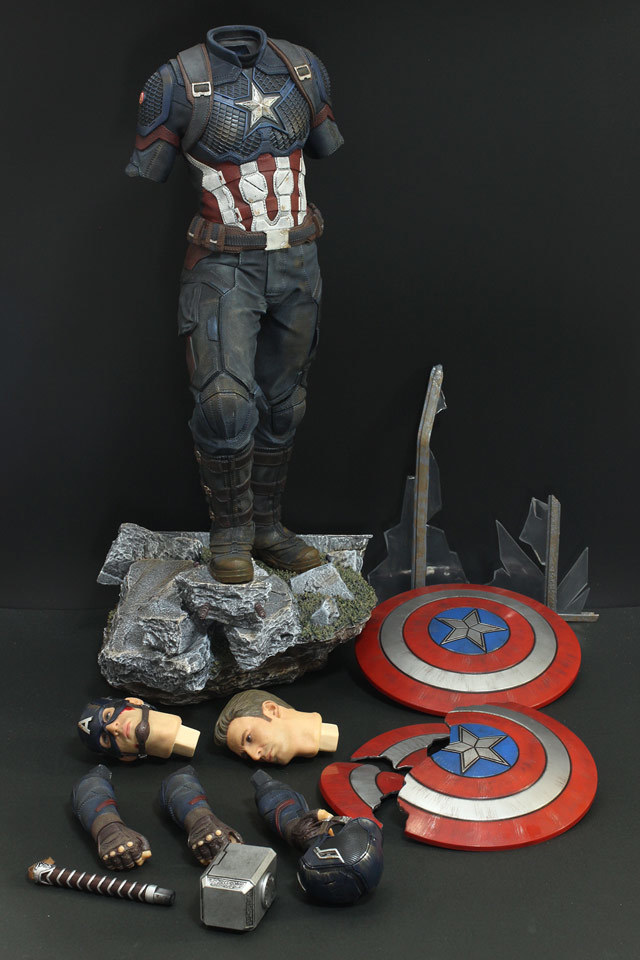 エンドゲームの1/4スタチュー、キャプテン・アメリカ | ジョル's Page