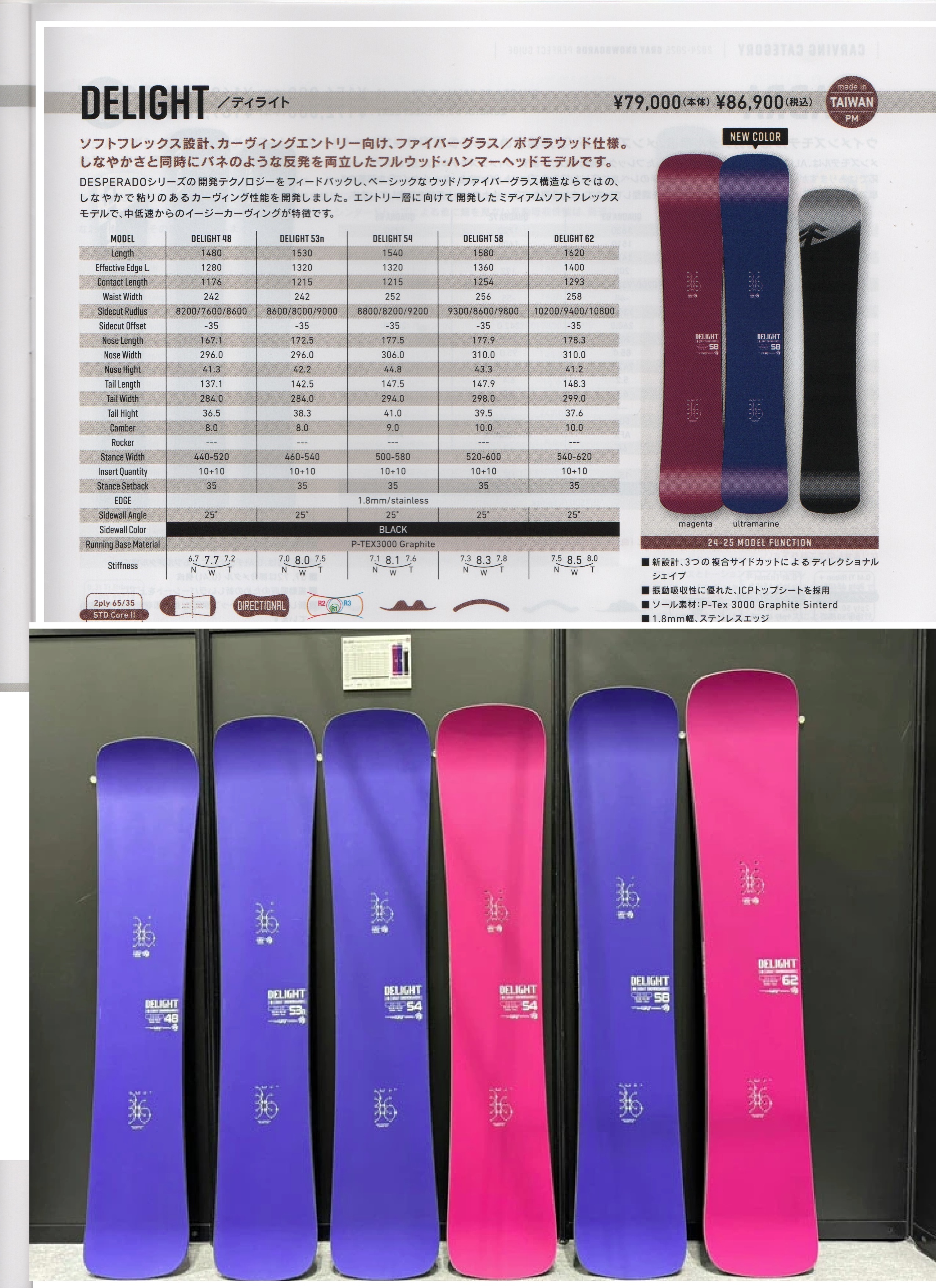 24-25ニューモデル GRAY(グレイ) DELIGHT(ディライト) | 海底