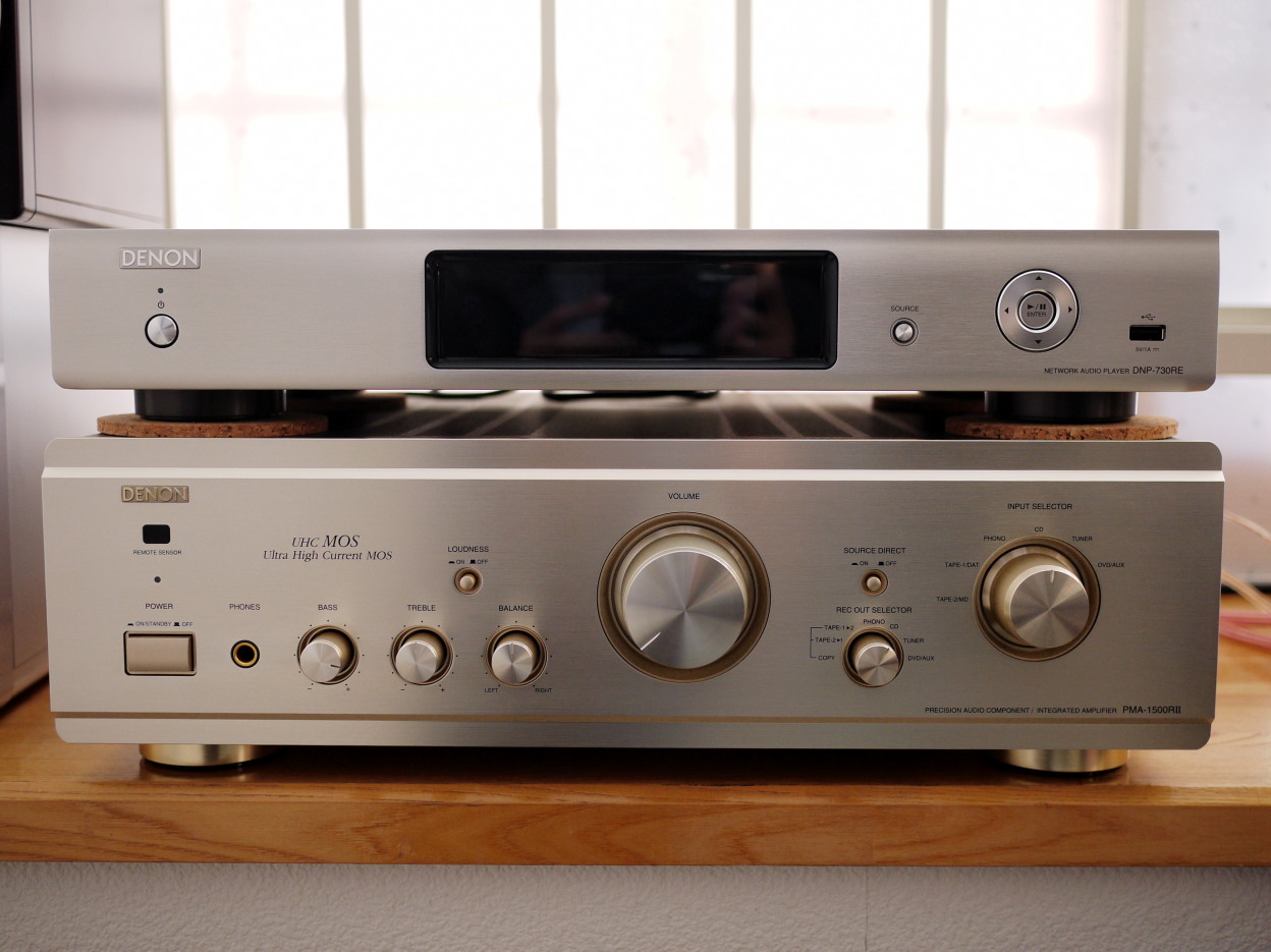 ネットワークオーディオプレーヤーDENON DRA-N5 VS DNA