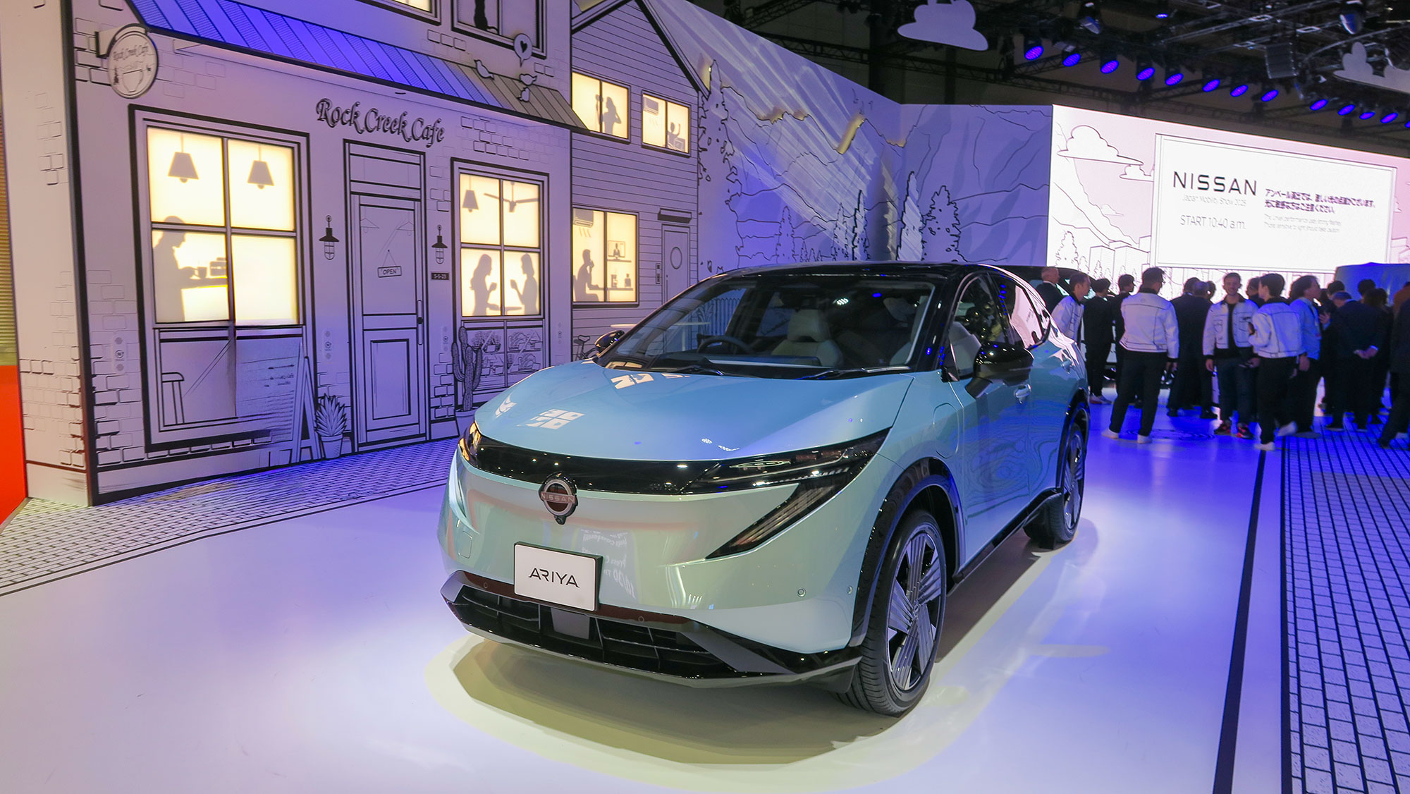 フラッグシップEV「アリア」をアップデート【Japan Mobility Show 2025