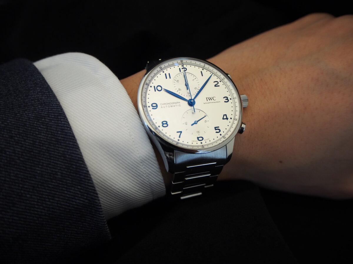 IWC】問い合わせ殺到のポルトギーゼ・クロノグラフのブレスレット