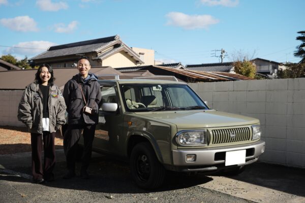 日産フィガロオーナー必見☆純正オプションドリンクホルダーのリ