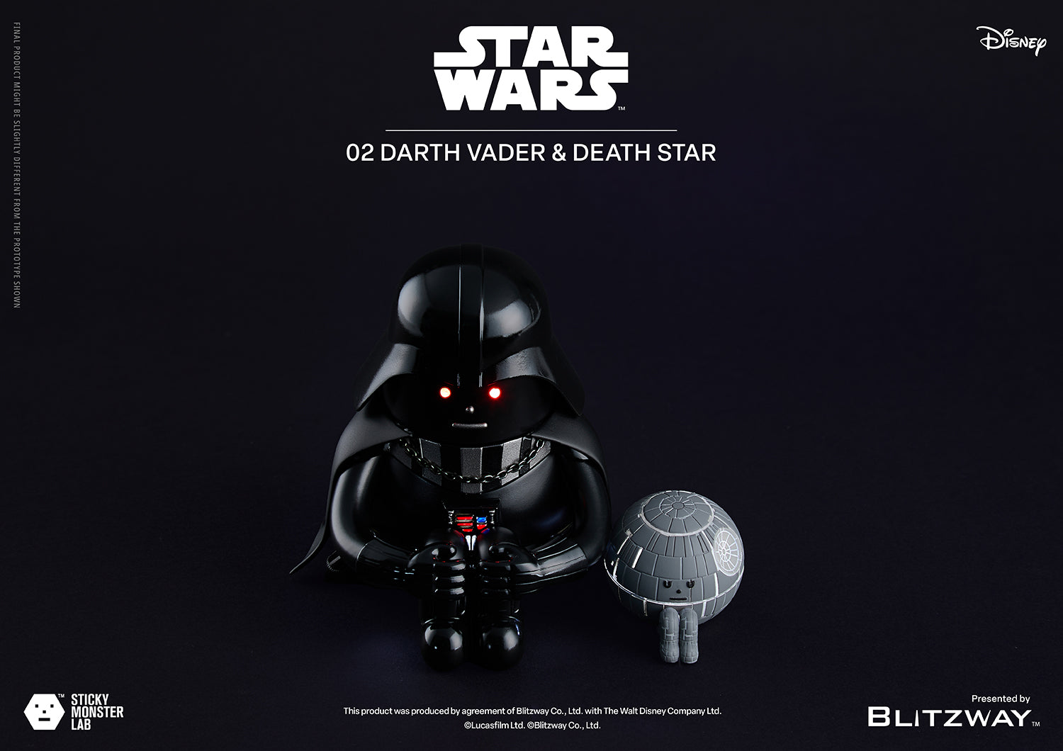 SML STAR WARS 02 DARTH VADER and DEATH STAR – BLITZWAY JAPAN