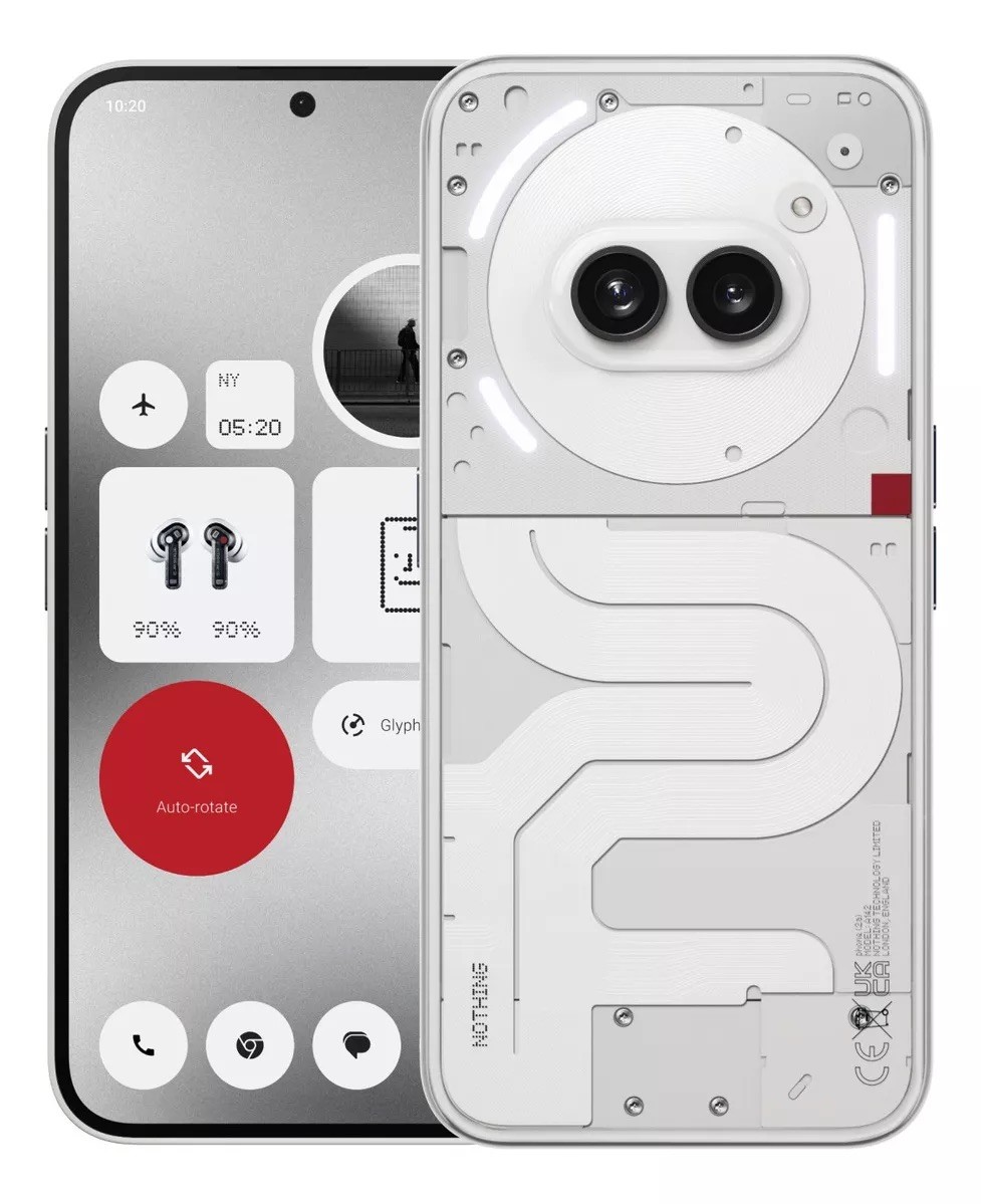 Nothing Phone 2a Dual Sim 8GB RAM 128GB 5G (Milk)