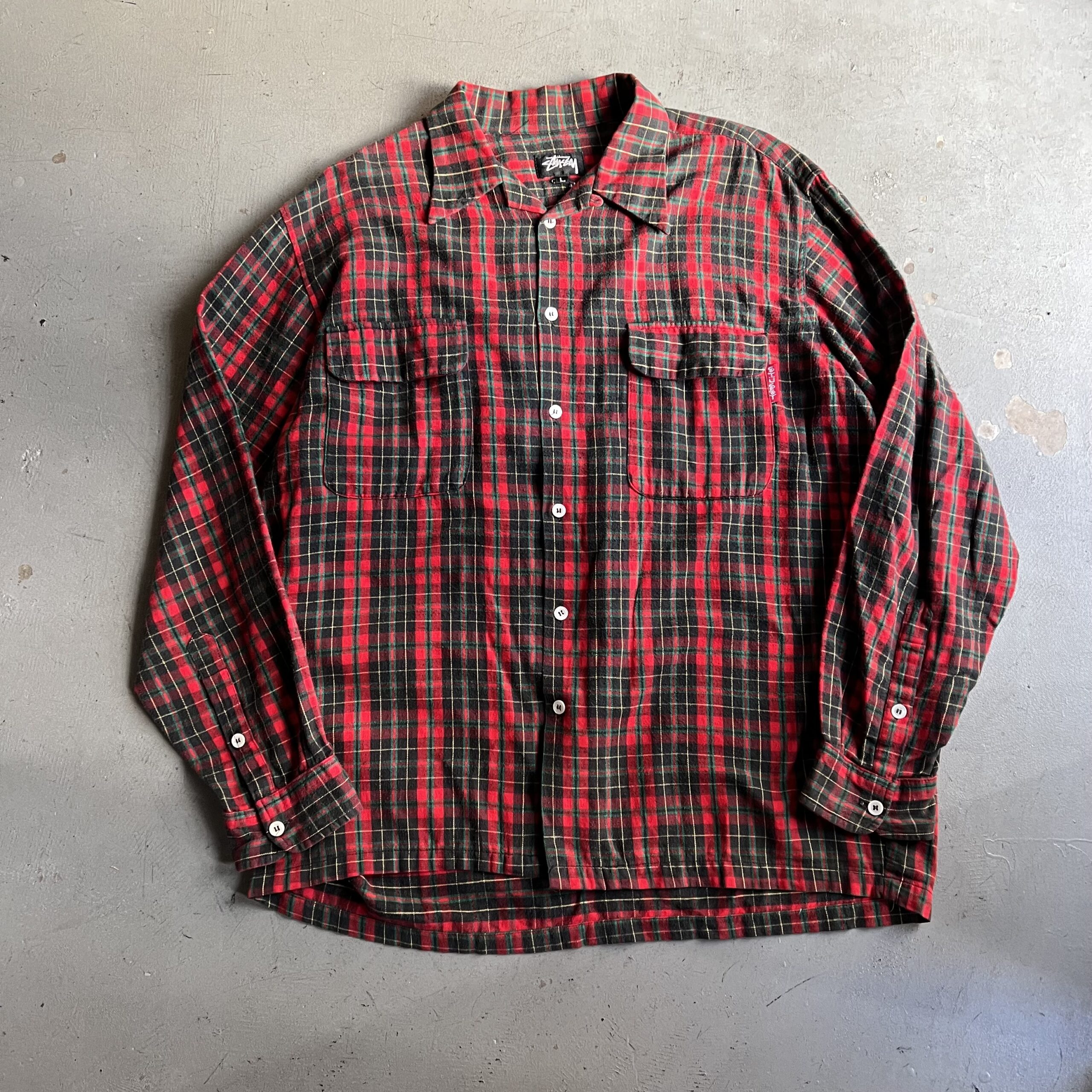 h*l様 80s 90s Old Stussy Open Collar Shir 80s Stussy Open Collar
