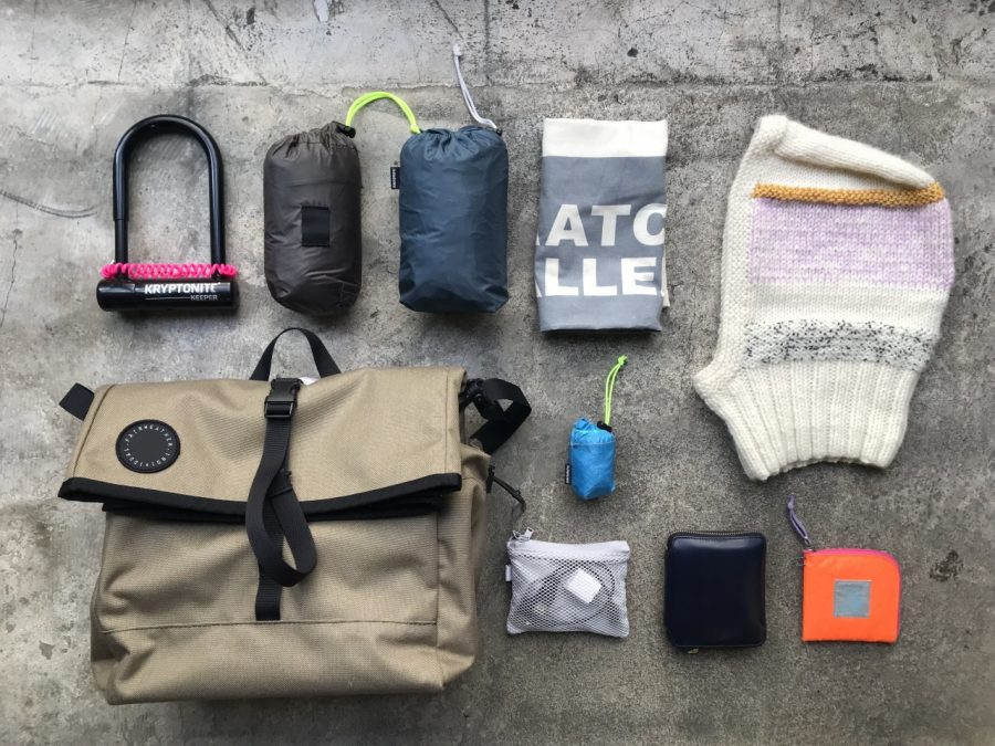 FAIRWEATHER* mini velo carry bag (gray) - BLUE LUG ONLINE STORE