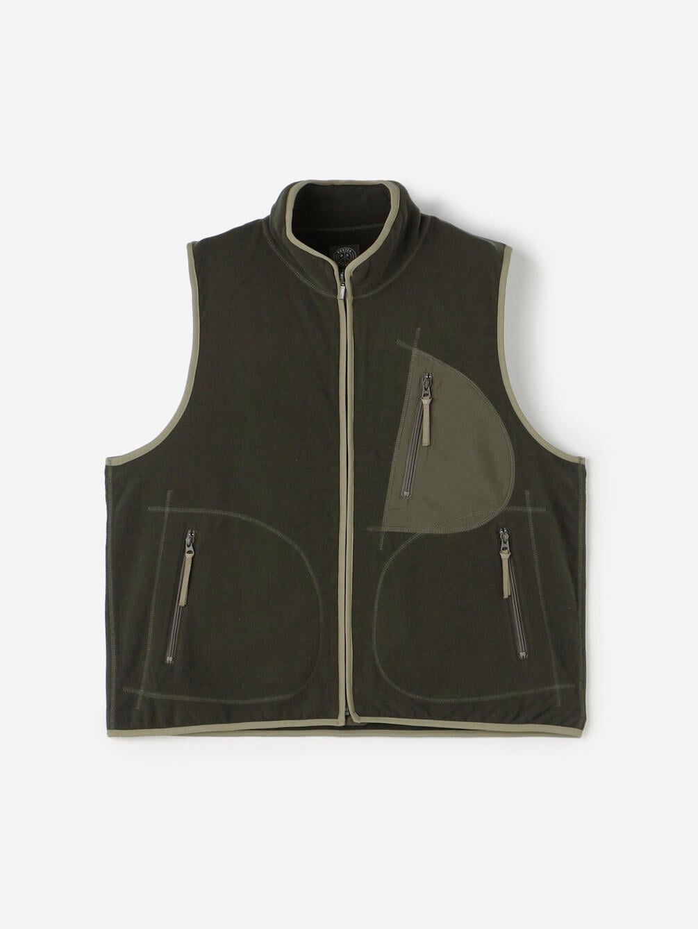 PORTER CLASSIC | FLEECE ZIP UP VEST MEN