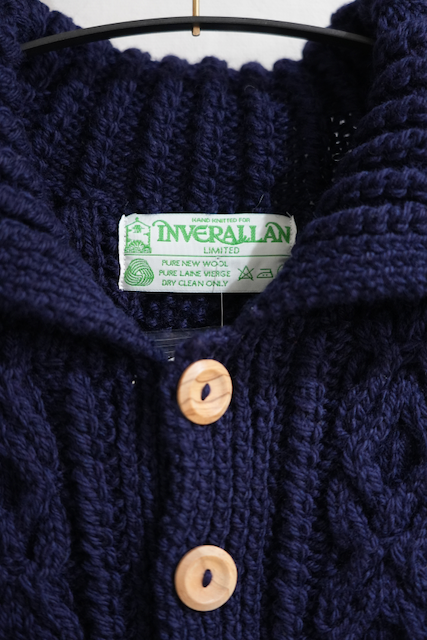 INVERALLAN・3A Lumber Cardigan(NAVY) / browniegift （ブラウニー