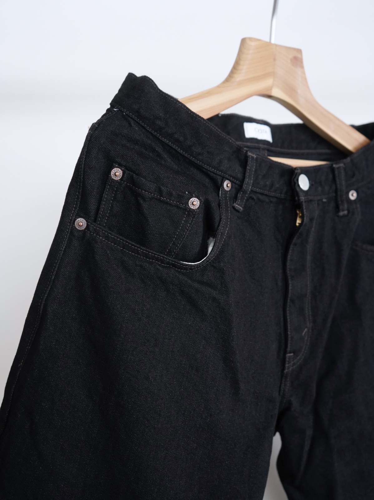 CIOTA」(シオタ) Baggy 5 Pocket Pants -BLACK-