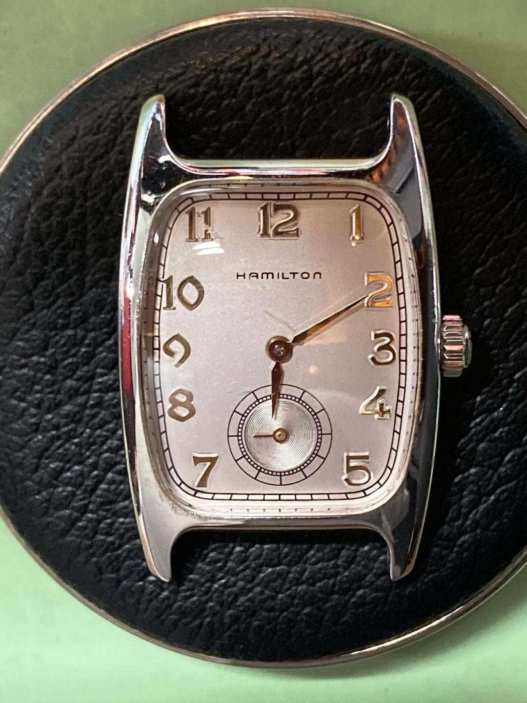 HAMILTON－ハミルトン－ Ref.H133100 オーバーホールと革バンド交換の