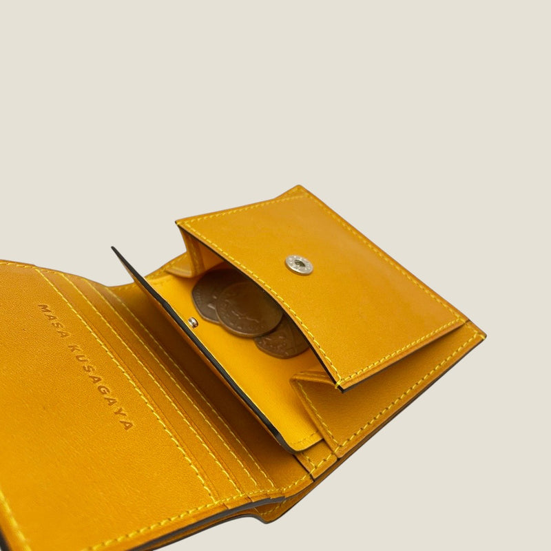 藍染めクロコダイル] ミニインターナショナルウォレット – BROOKLYN MUSEUM