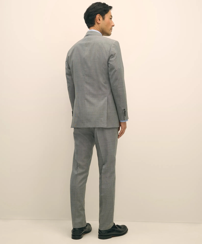 Men's Slim Fit Wool Mini Houndstooth 1818 Suit | Brooks Brothers