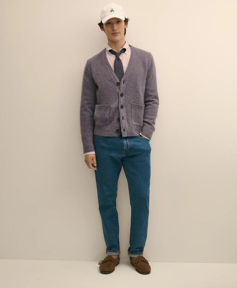 Brushed Wool Cardigan