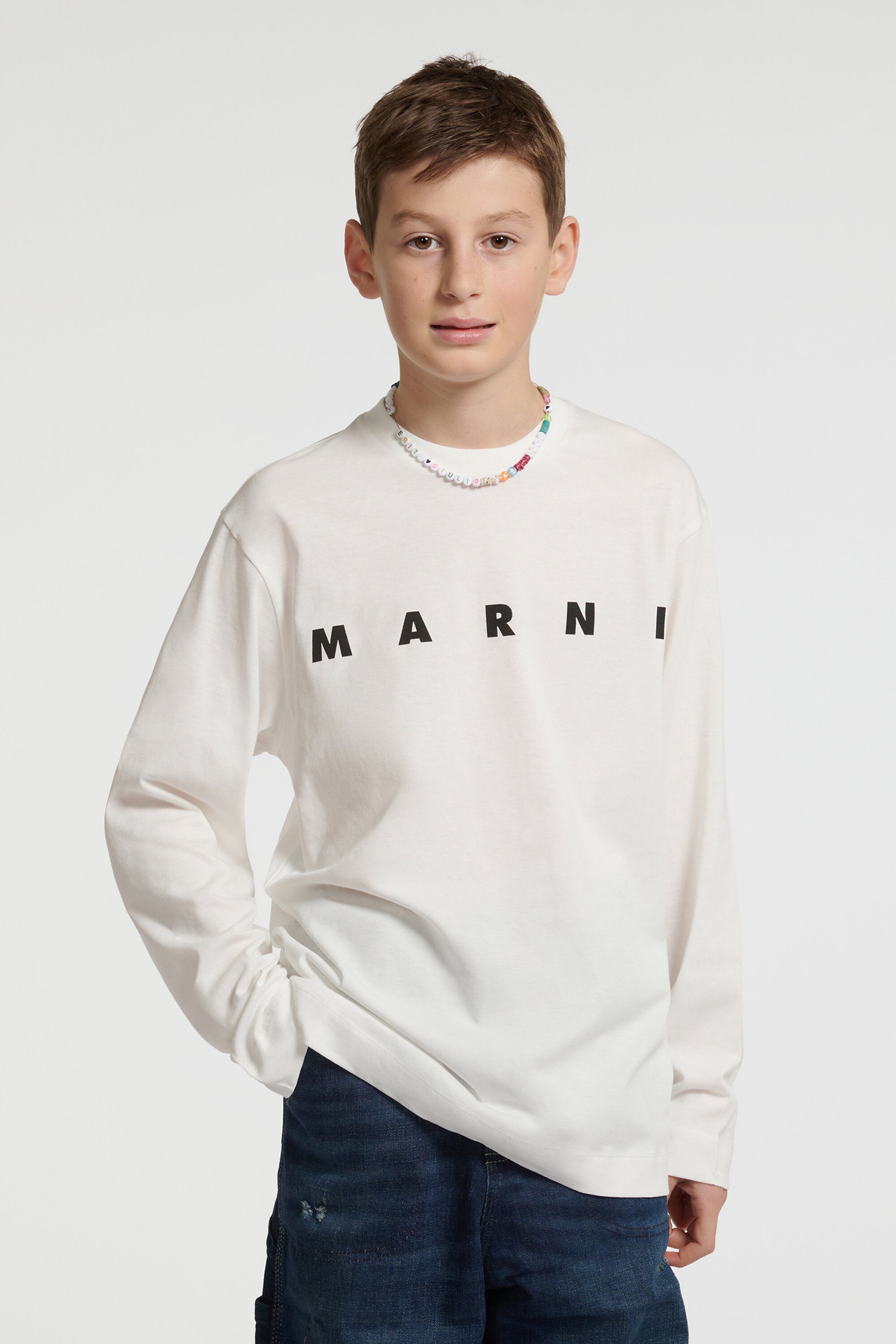 Marni kids long sleeves T-shirt in jersey | BRAVE KID