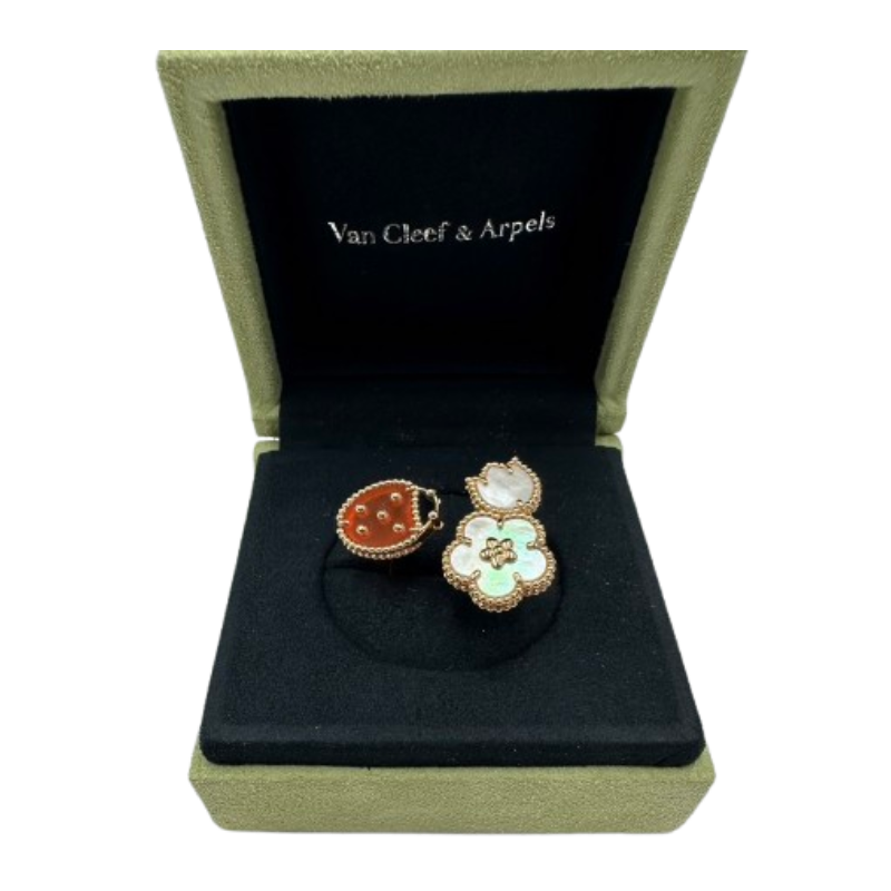 ヴァンクリーフ ラッキースプリングリング VCARP9X349｜ブランド買取