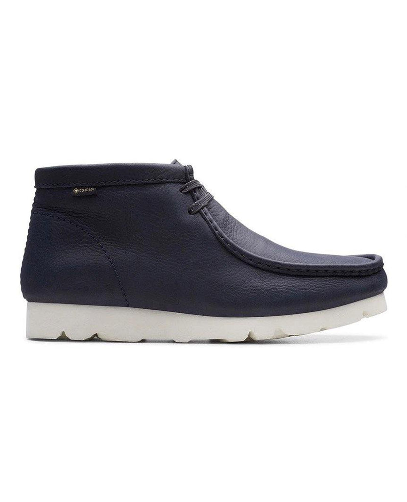 Wallabee Boot Gore-Tex Ink Leather | Clarks | Bricks and Bonds