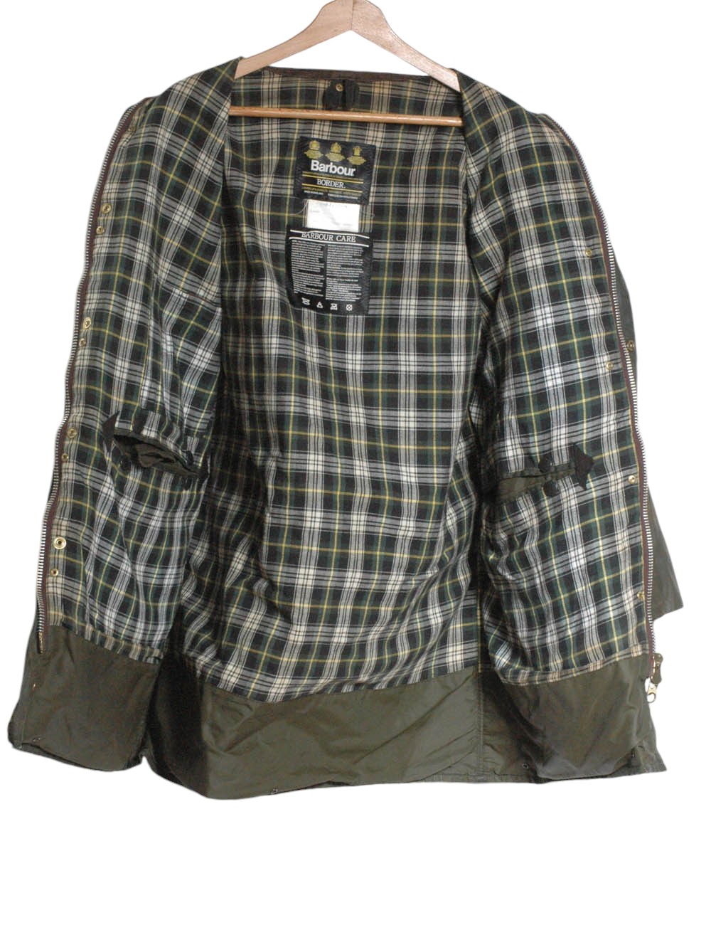 Vintage Barbour Border Wax Jacket | Size L - Brick Vintage