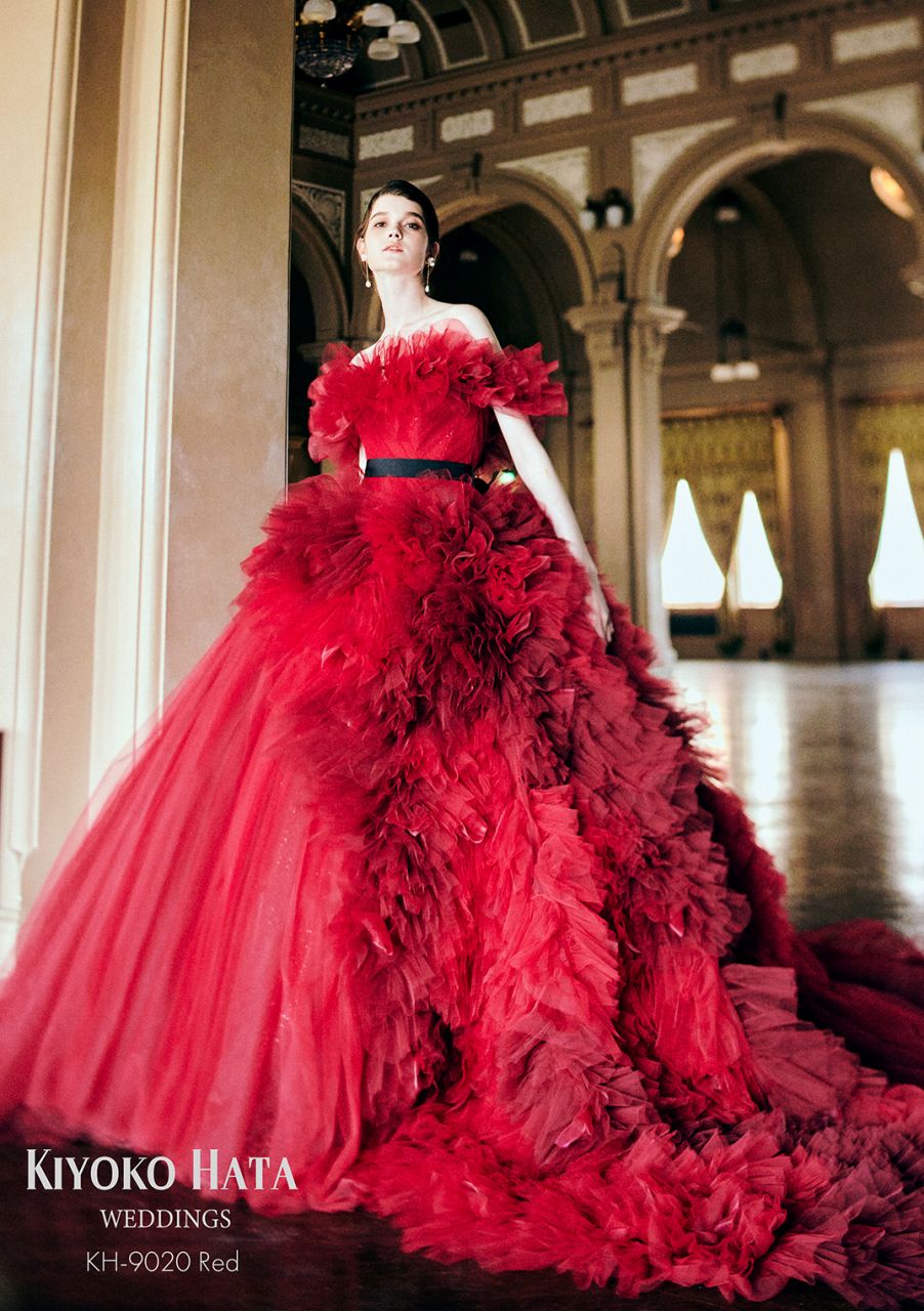 KH-9020 Red – カラードレス | ブライダルナガノ・コスチューム BRIDAL