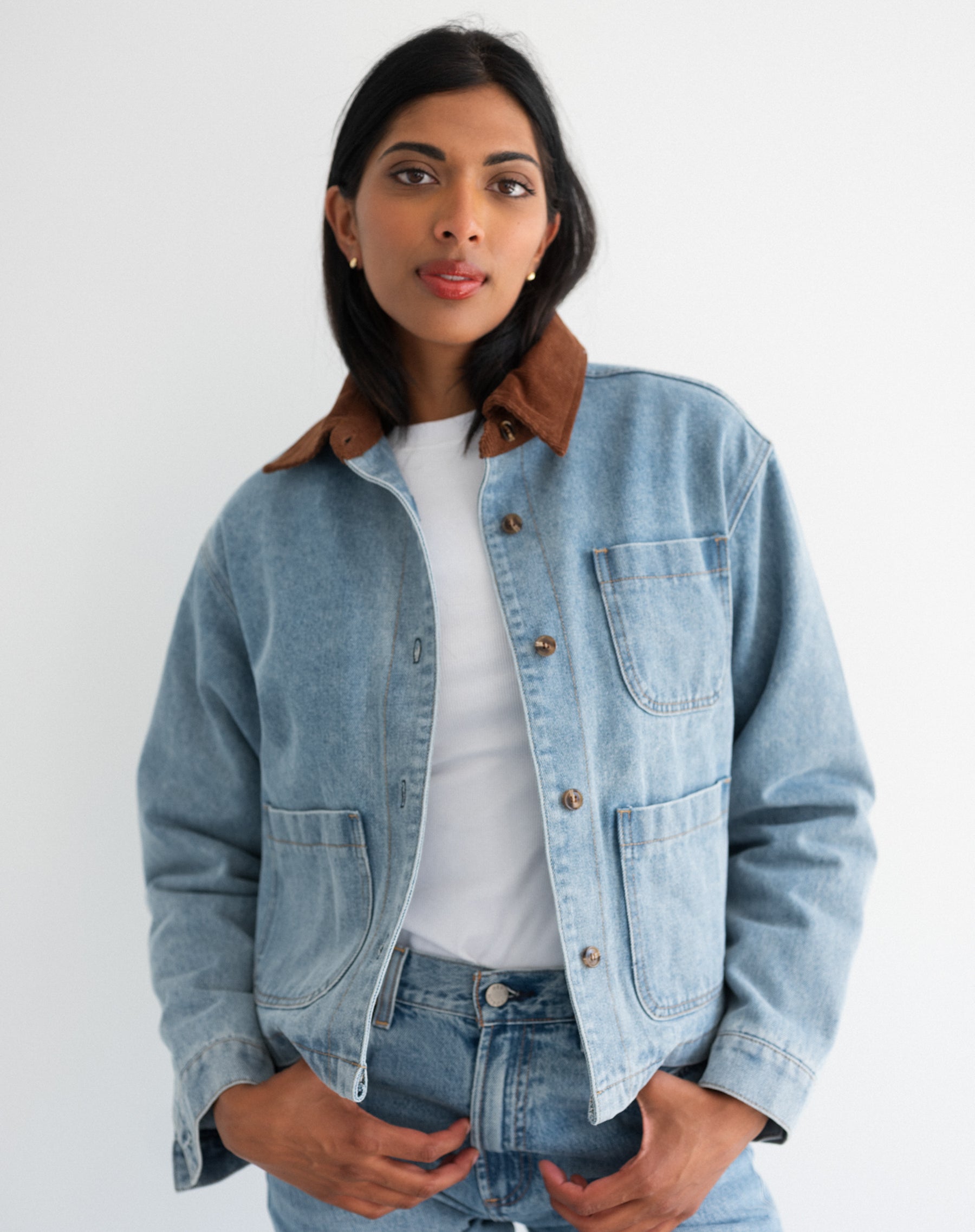 Magali Denim Jacket – BRUNETTE The Label